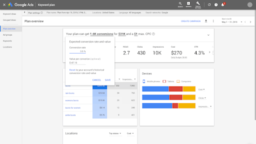 Use local keywords and location-specific content